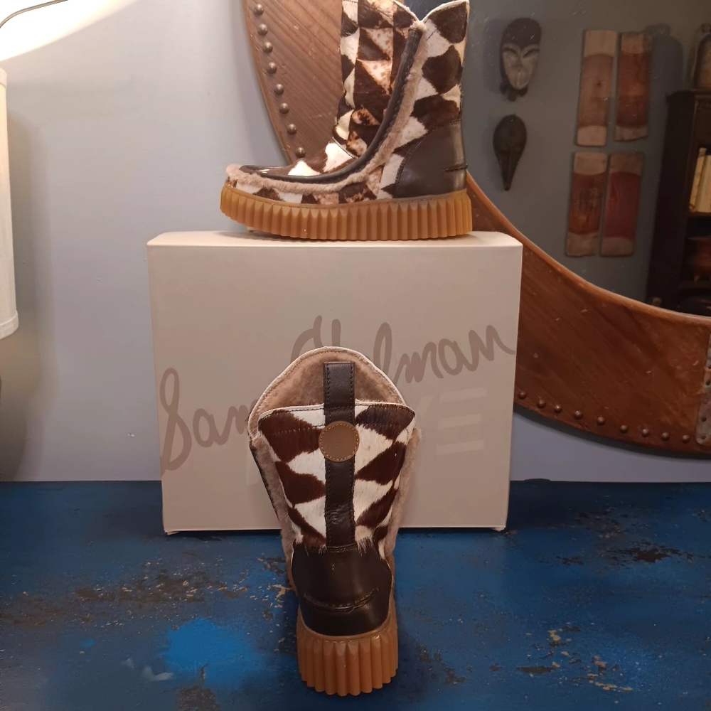 Sam Edelman Pony Hair Boots - Picture 5 of 8